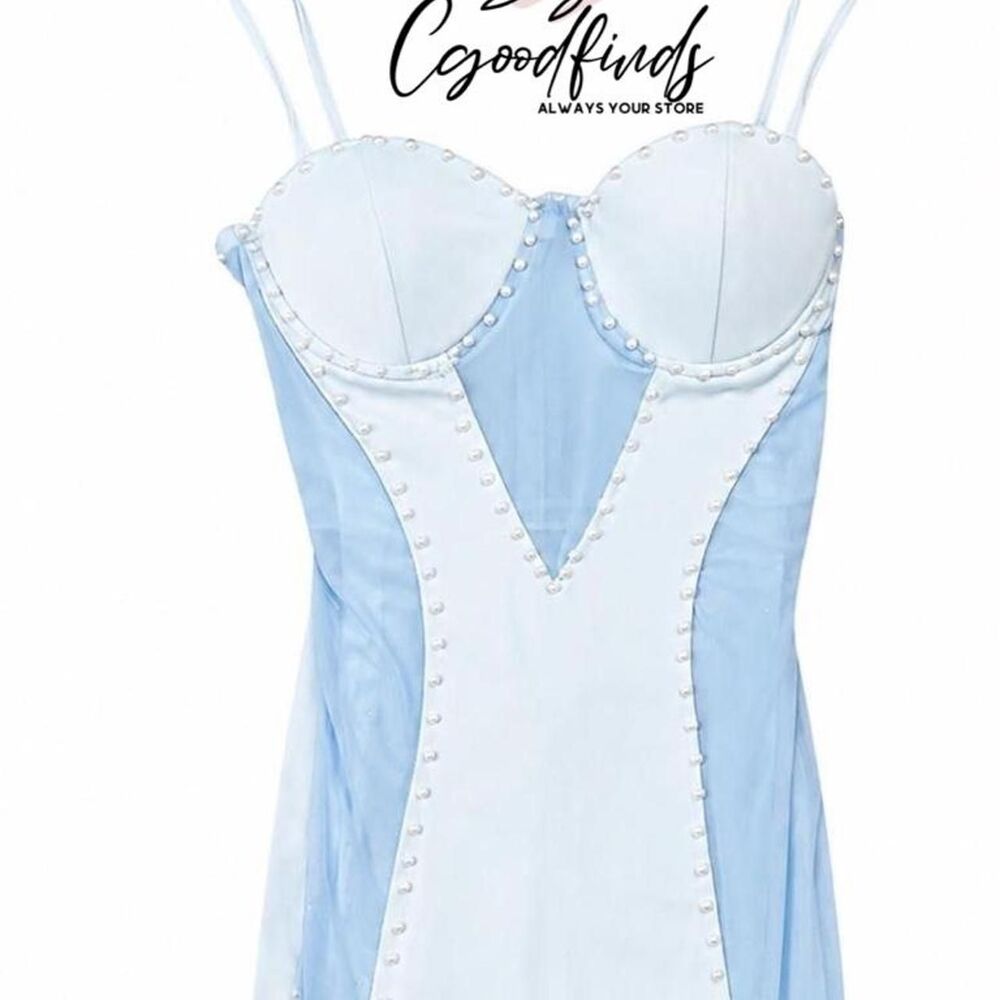 Amazon-essentials Women's Blue Dress